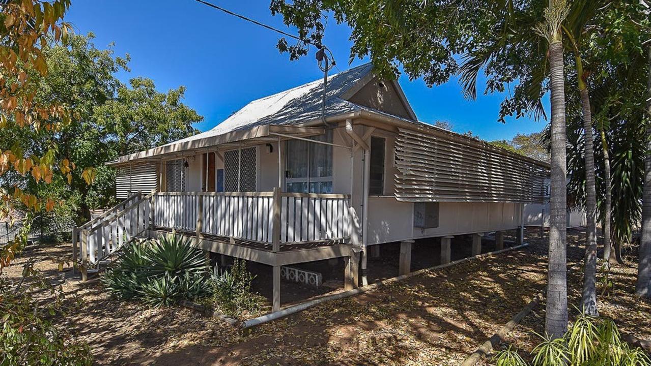 This four bedroom house on a 1239sq m block at Charters Towers is listed for $180,000 negotiable