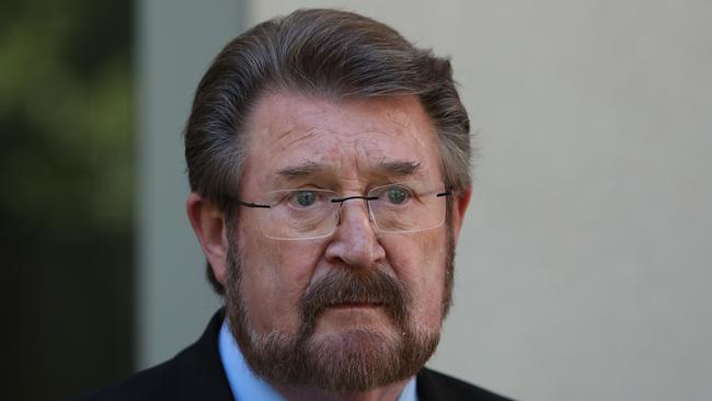 Senator Derryn Hinch backed the legislation when it went through the Senate in December. Picture: Kym Smith