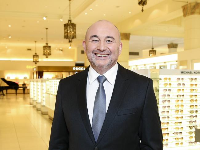 The CEO of Woolworths South Africa and new David Jones owner Ian Moir in Sydney today.