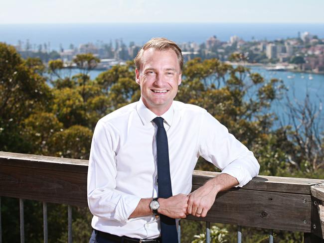 Manly MP James Griffin believes games will still be at Lottoland. Picture: Adam Yip.