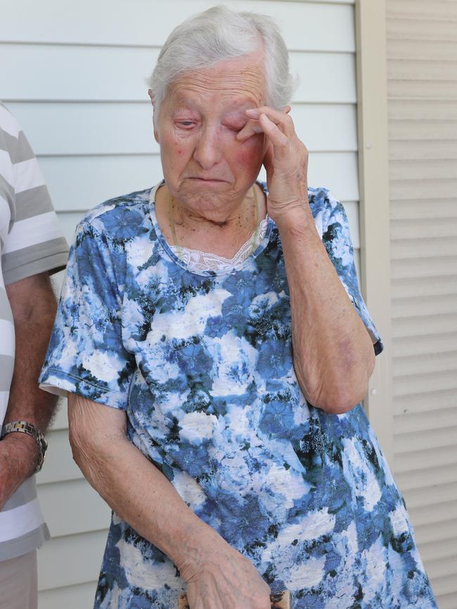 96 year-old Sofia Barbopoulos was subjected to a home invasion in St Albans last month. Picture; David Crosling