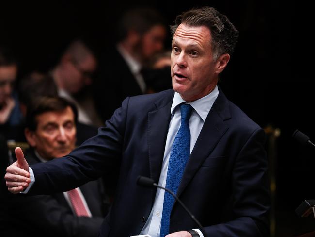 The Rosehill ‘no’ vote is a body blow for Premier Chris Minns. Picture: Gaye Gerard