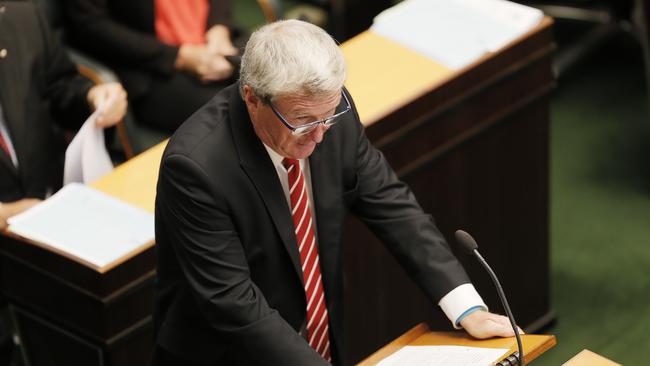 Opposition leader Bryan Green during question time in State Parliament this week. Picture: MATHEW FARRELL