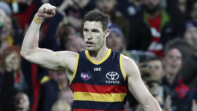 Josh Jenkins could be one of the players the Crows look to move on after this season, says Gary Buckenara. Picture: Sarah Reed