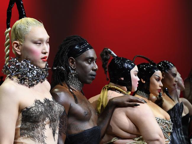 SYDNEY, AUSTRALIA - MAY 15: Models walk the runway during the Nicol & Ford show during Australian Fashion Week Presented By Pandora 2024 at Carriageworks on May 15, 2024 in Sydney, Australia. (Photo by Wendell Teodoro/Getty Images for AFW)