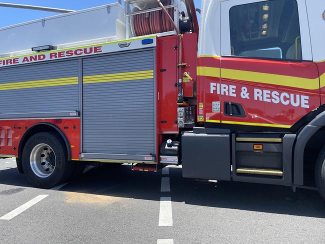 Queensland Fire & Emergency Fire Truck generic. Picture: Alison Paterson