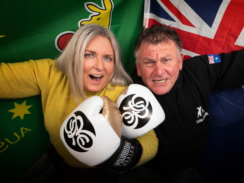 Harry’s parents Kate Garside and Shaun Garside. Picture: Tony Gough