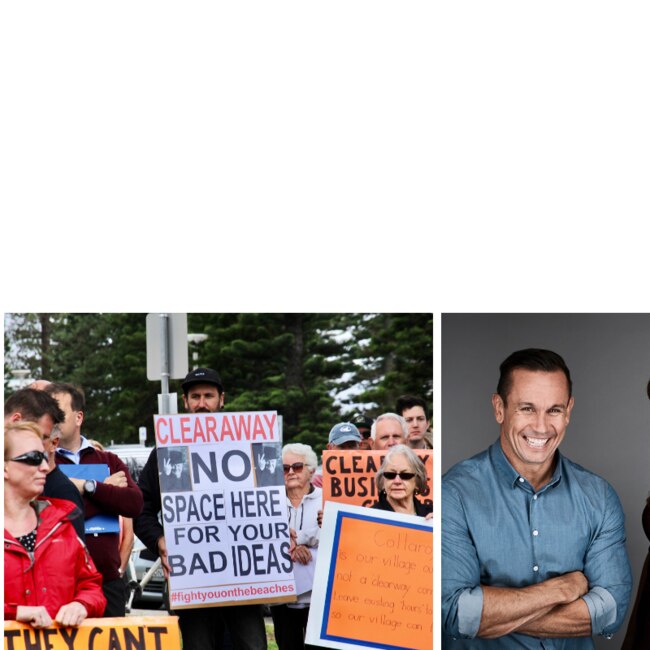 Former league player and Fox star Matty Johns is among those opposed to the Collaroy clearway proposal.