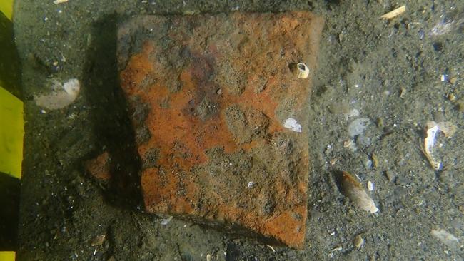 Could this be the remains of the ship? Picture: Australian National Maritime Museum