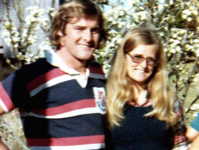 DTM NEWS Westmead coroners court inquest into Lynette Dawsons suspected death.Lynette and Chris Dawson in 1974