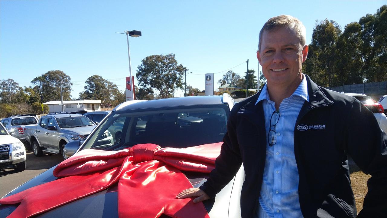 David Cassels celebrates taking a punt on Warwick and the 10 year anniversary of Cassels Automotive.