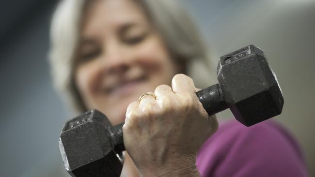 Dumbbell workouts daily are a smart choice. Picture: iStock.