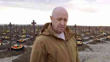 Yevgeny Prigozhin, the head of the Russian mercenary group Wagner, was killed in a plane crash caused by a bomb smuggled in a case of wine in August. Picture: AFP/Getty Images