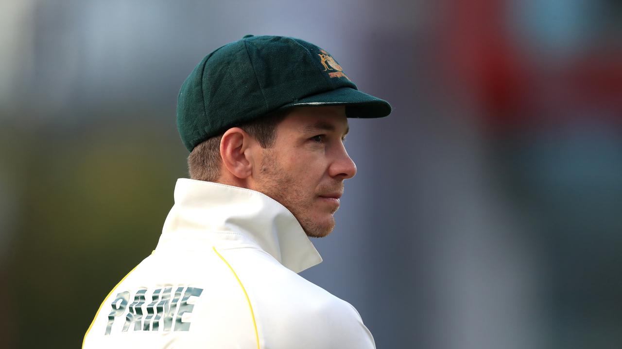 Australia's Tim Paine during day five of the fourth Ashes Test at Emirates Old Trafford, Manchester. (Photo by Mike Egerton/PA Images via Getty Images)