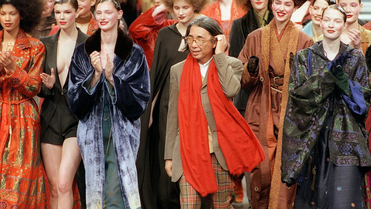 Japan s Kenzo Takada the toast of Paris fashion dies at 81 The Australian