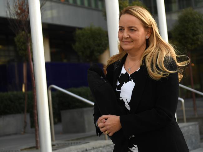 Commonwealth Bank executive Marianne Perkovic was grilled at the royal commission. Photo: AAP Image/Julian Smith