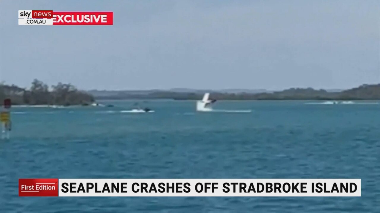 Seaplane crashes off Stradbroke Island Sky News Australia