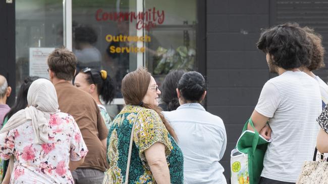 As the cost-of-living continues to squeeze communities, food banks have become a lifesaver for many struggling to make ends meet. Picture: NewsWire/ Monique Harmer