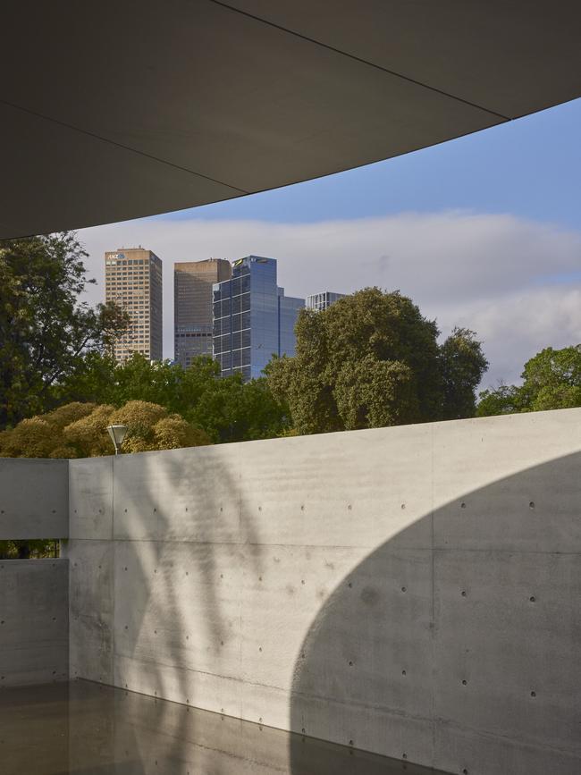 The interior of MPavilion 10. Picture: Michael Pham