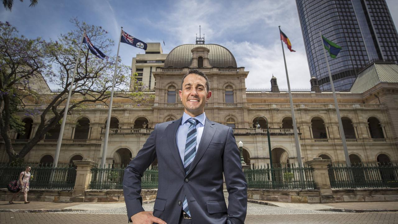 David Crisafulli is named the new leader of the LNP. Pic Peter Wallis