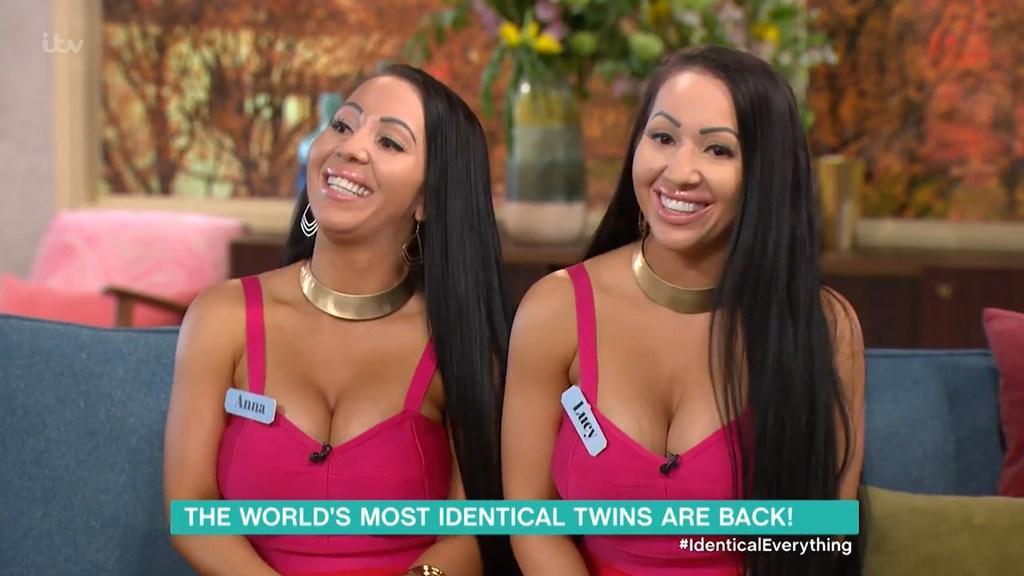 Perth twins turn heads in UK