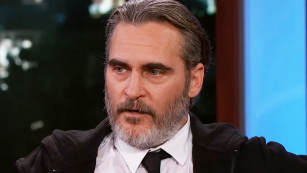 Joaquin Phoenix’s awkward interview on Jimmy Kimmel | Video