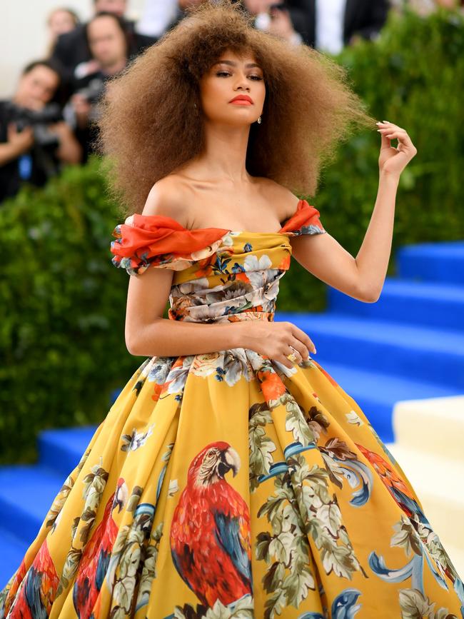 Zendaya in Dolce &amp; Gabbana. Picture: Getty Images