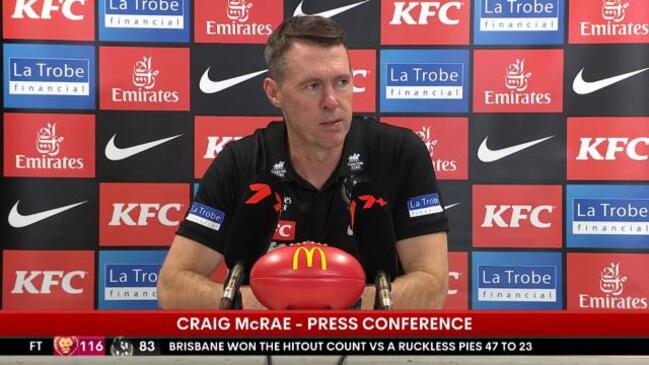 Collingwood Magpies press conference