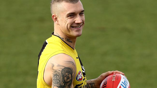 Dustin Martin is averaging 120 over his past five games.