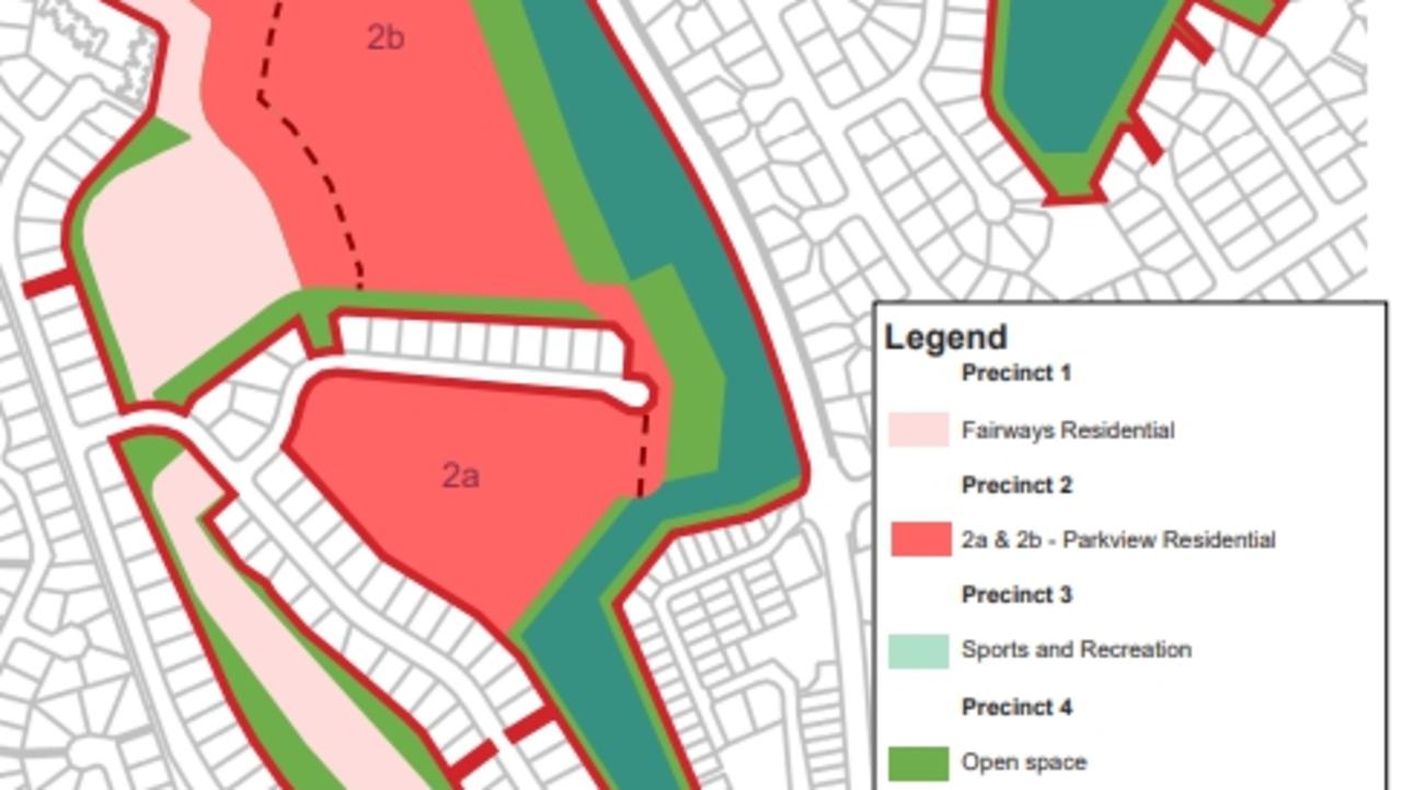 Plans put forward by Housing Minister and Gaven MP Meaghan Scanlon for the Arundel Hills Country Club development.