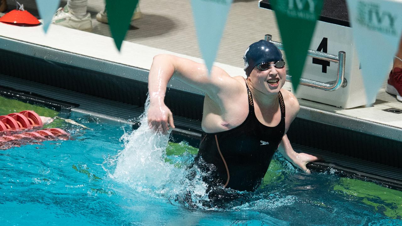 Yale University swimmer Isaac Henig. Photo by Kathryn Riley/Getty Images