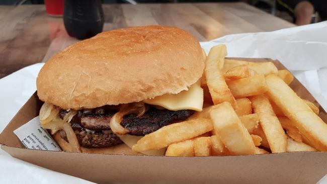 Dalmeny takeaway spot Glennie’s Seafood and Burger Shack has won the title of Best Burger on the South Coast. Picture: Facebook