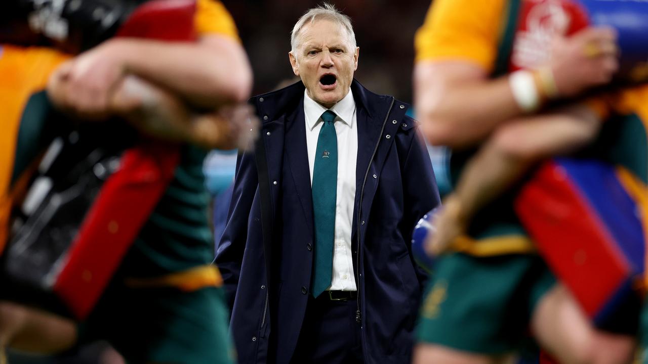 Joe Schmidt, Head Coach of the Wallabies. (Photo by Michael Steele/Getty Images)