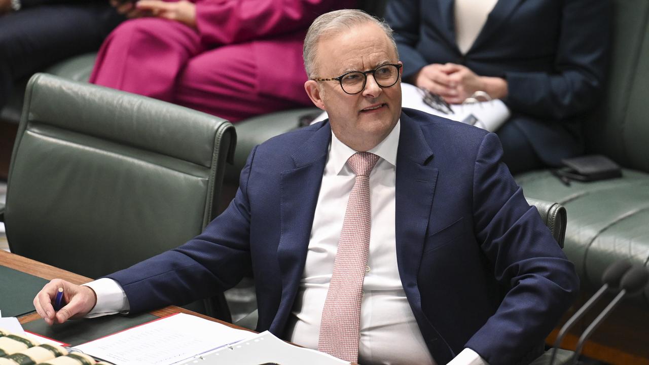 Prime Minister Anthony Albanese during Question Time at Parliament House in Canberra this week. Picture: NewsWire / Martin Ollman