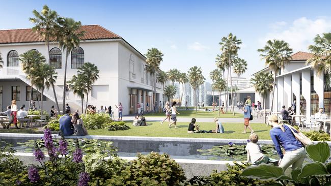 An artists impressions of the proposed changes to Bondi Pavilion.