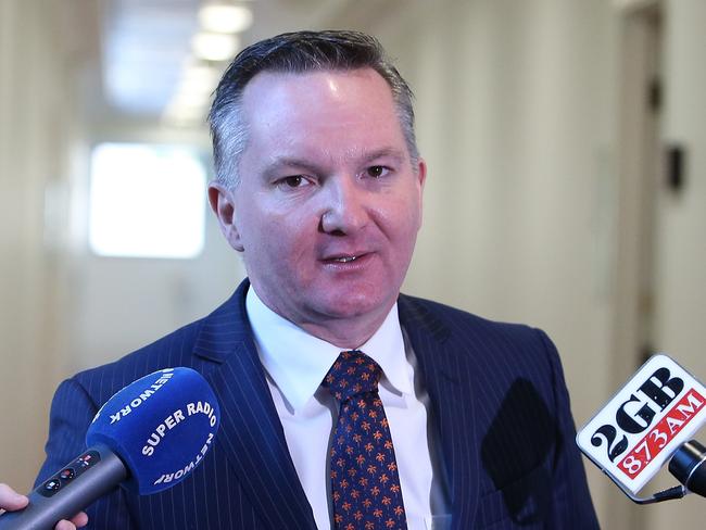 Chris Bowen said lower income earners are being punished. Picture: Kim Smyth
