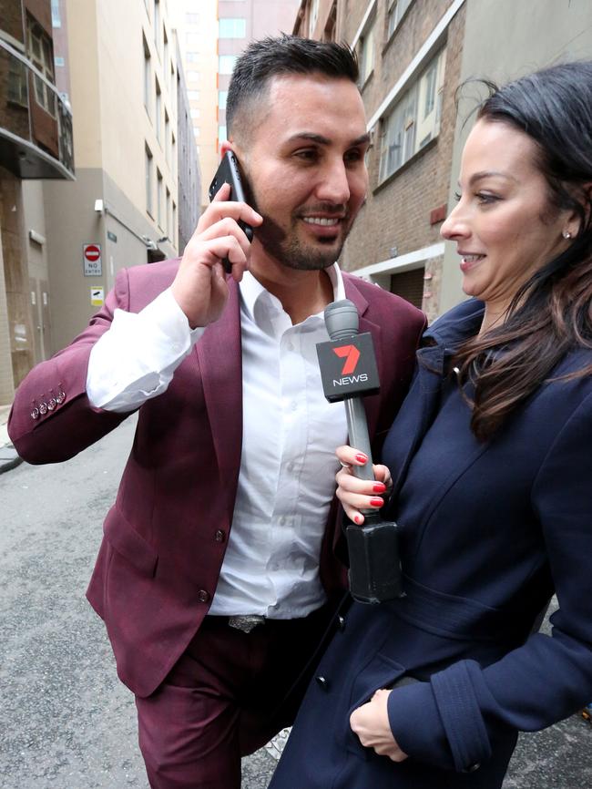 TV reporter Banks confronts Mehajer