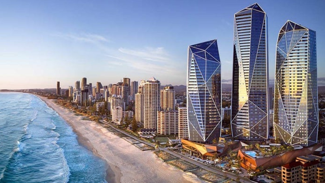 Apartments within the Jewel towers at Surfers Paradise are selling for between $1.6m and $7m