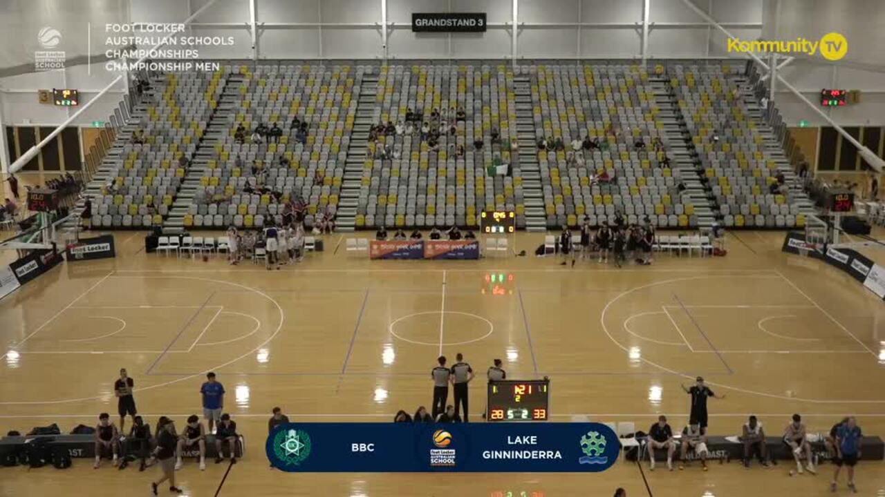 Replay: Brisbane Boys College v Lake Ginninderra College (Men Champ Bronze)—2024 Basketball Australia Schools Championships Day 5