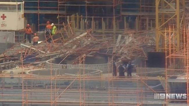 Authorities have been cracking down on work site safety following the death.