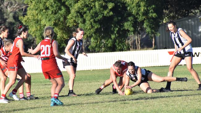 AFL Capricornia senior women’s grand final, Yeppoon Swans versus Rockhampton Panthers, Rockhampton Cricket Grounds, September 10, 2022.