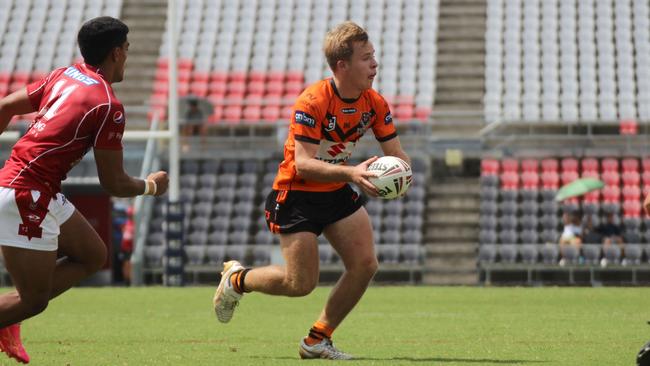 Max Blanch. Connell Cup under-17s action between the Tigers and Dolphins. Sunday, February 11, 2024.