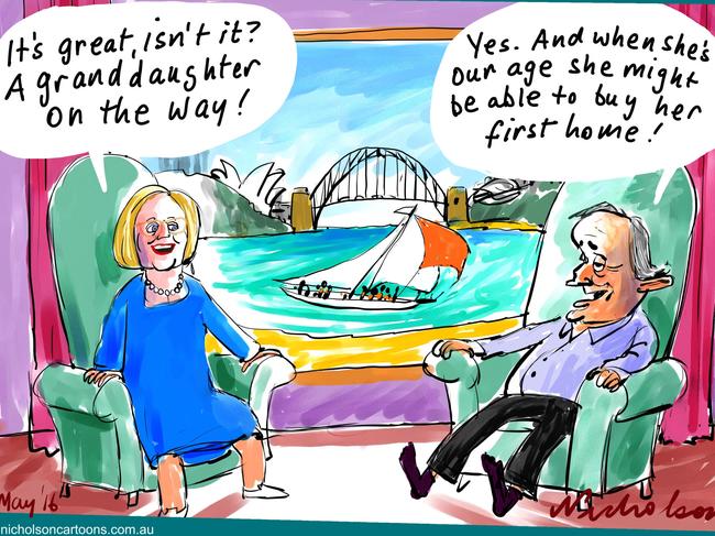 Peter Nicholson Margin Call cartoon for 03-05-2016 Version: (Original) COPYRIGHT: The Australian's artists each have different copyright agreements in place regarding re-use of their work in other publications. Please seek advice from the artists themselves or the Managing Editor of The Australian regarding re-use.