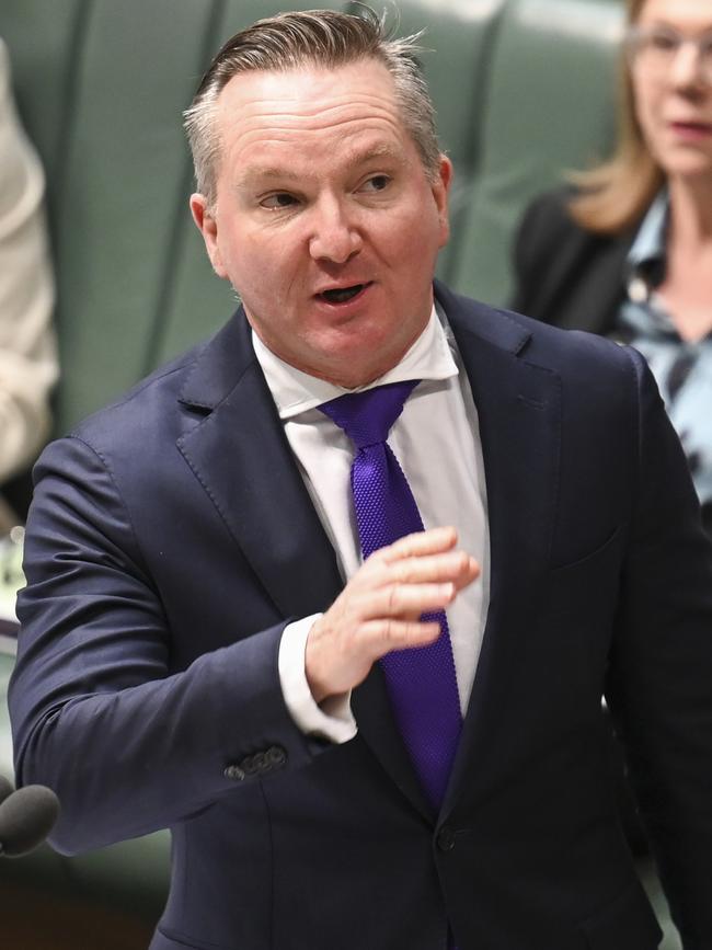 Climate Change and Energy Minister Chris Bowen. Picture: Martin Ollman