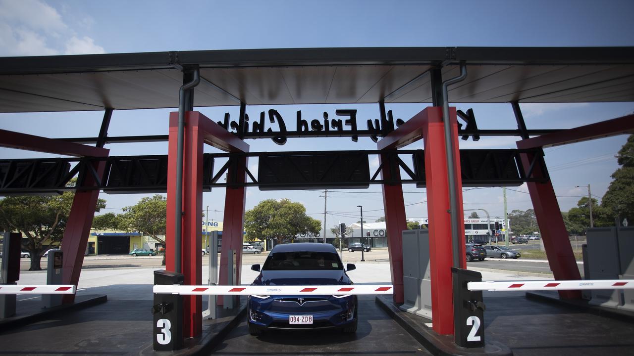 World-first KFC drive thru only restaurant opens in Broadmeadow | Daily  Telegraph