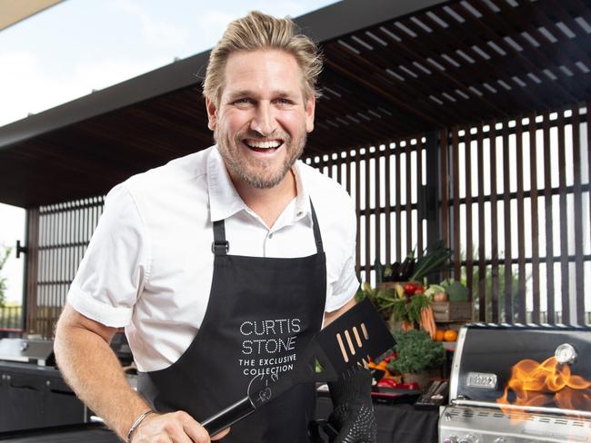 Curtis Stone launches new BBQ Collection at Coles for customers to collect for free with BBQ credits. Picture : Nicki Connolly