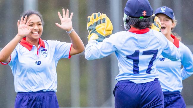 NSW Metro fought back to take the game down to the wire. Picture: Linda Higginson / Cricket Australia