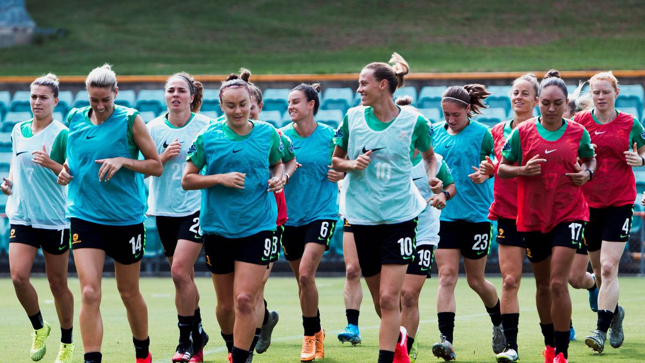 The Matildas are raring to go in their Olympic qualifiers. Picture supplied.