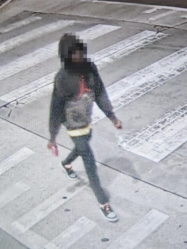 Detectives investigating a series of aggravated break and enter offences at Merrylands released this image. Picture: NSW Police