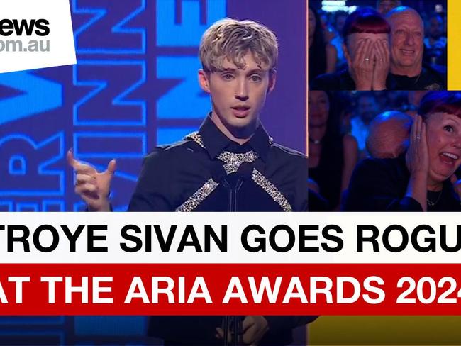 Troye Sivan goes rogue with X-rated ARIAs speech